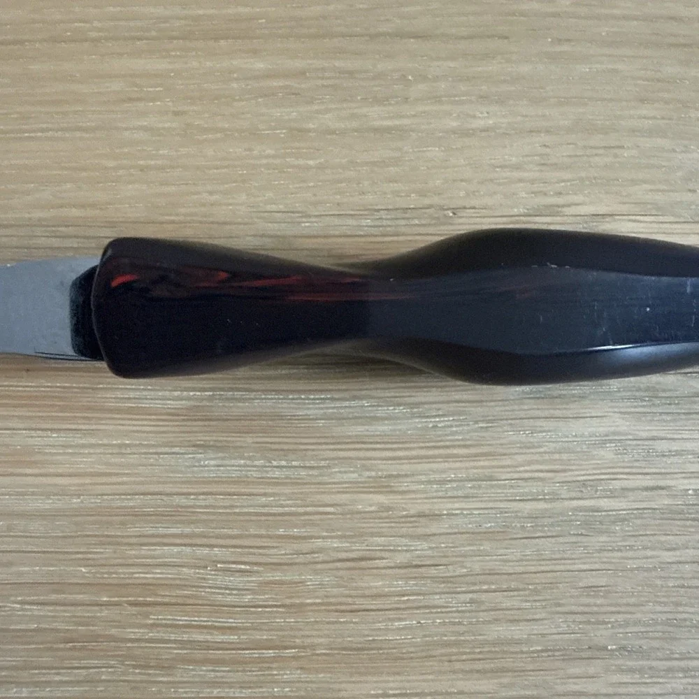 CUTCO Serving Carving Meat Fork Dark Brown Handle 11